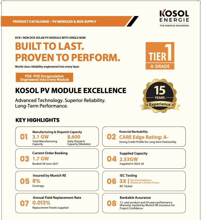 Module & BOS Broucher